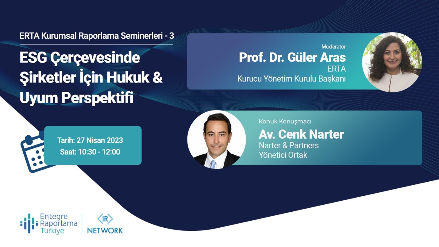 ESG Çerçevesinde Şirketler İçin Hukuk & Uyum Perspektifi